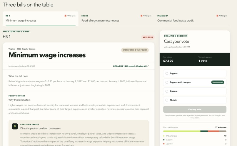 Small Business Advocacy Network – screenshot 3