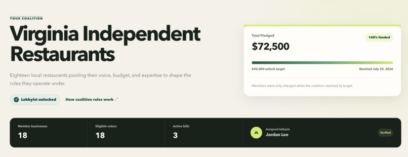 Small Business Advocacy Network – screenshot 4