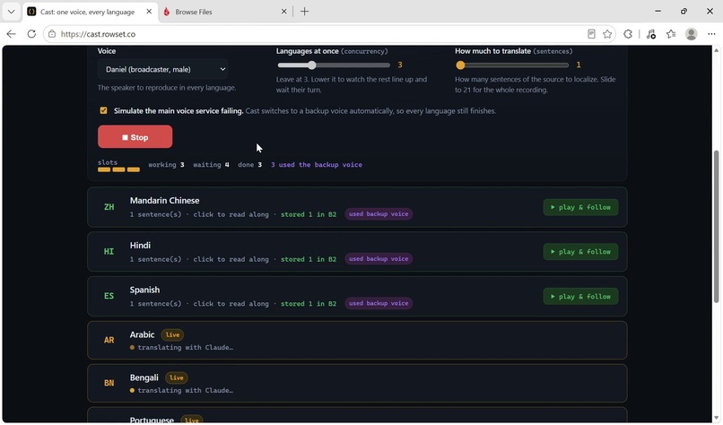 Cast – screenshot 4