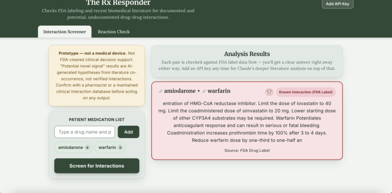 The Rx Responder – screenshot 7