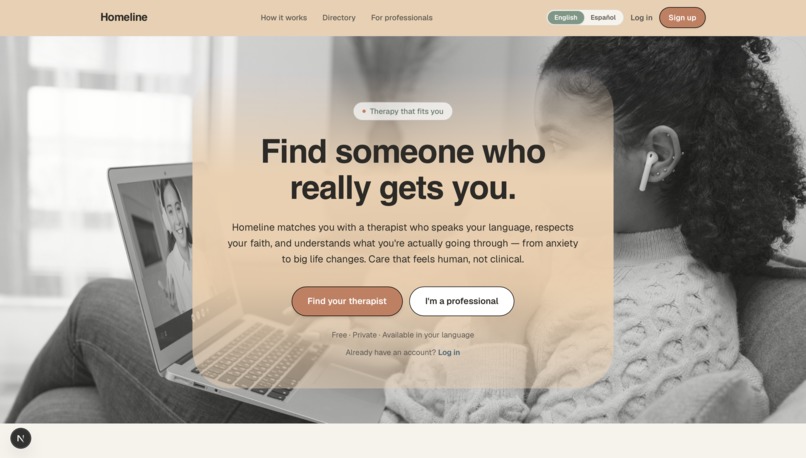 Homeline – screenshot 1