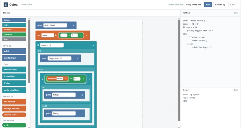 Cobra – screenshot 1