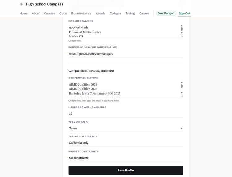 High School Compass – screenshot 3
