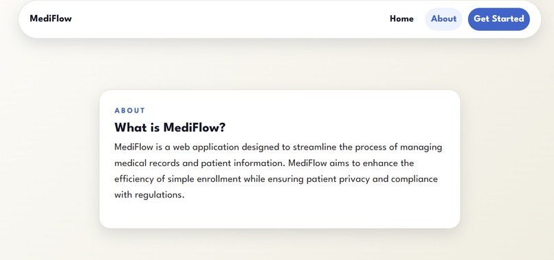 MediFlow – screenshot 1