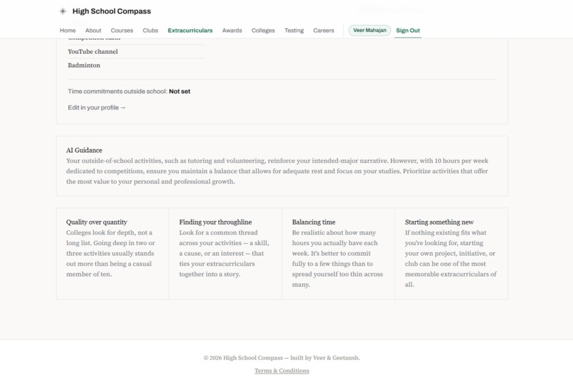 High School Compass – screenshot 4