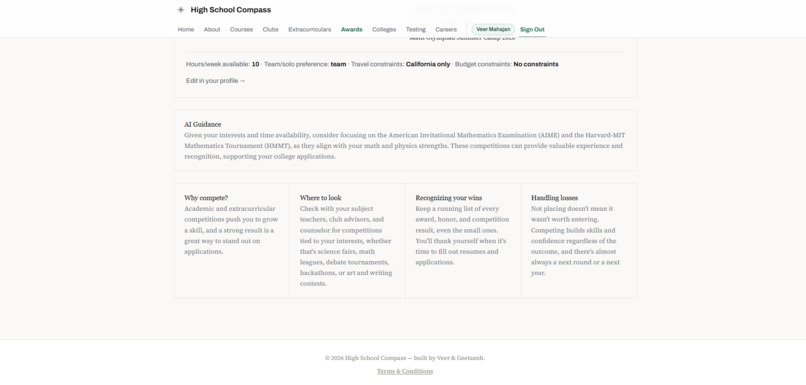 High School Compass – screenshot 5
