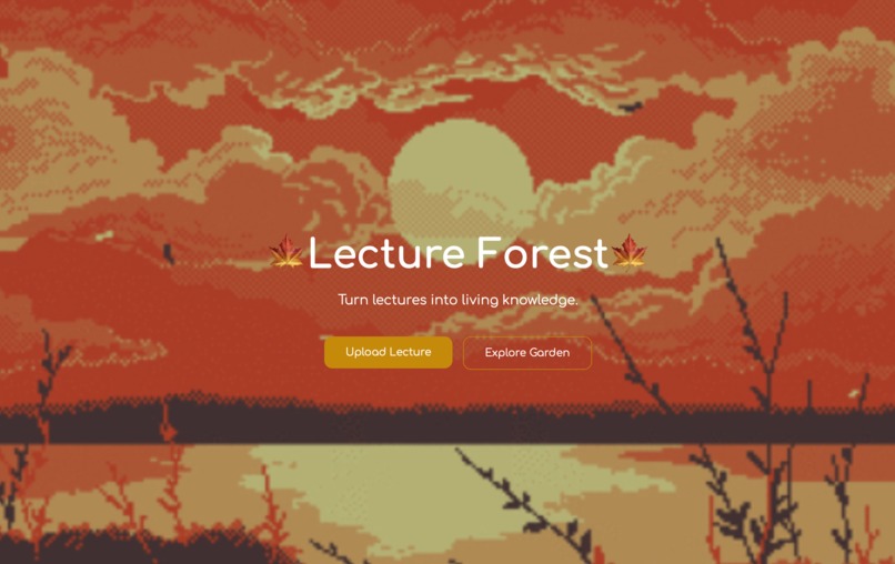 Lecture Forest – screenshot 1