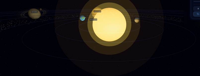 Solaris 3D: Interactive Solar System & Galaxy Hub – screenshot 2