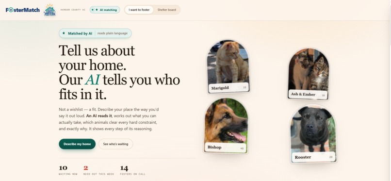 FosterMatch – screenshot 1