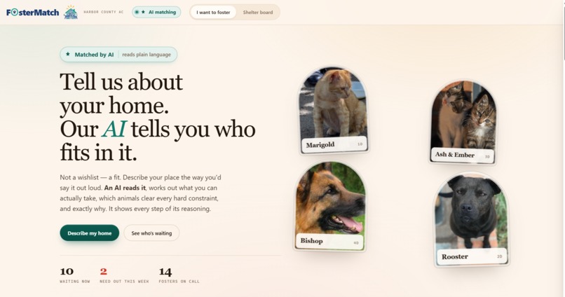 FosterMatch – screenshot 1