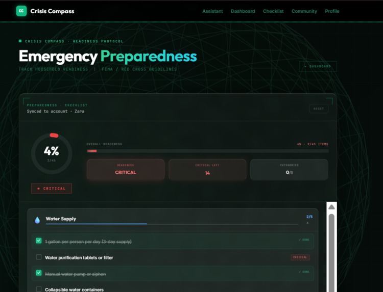 Crisis Compass – screenshot 3