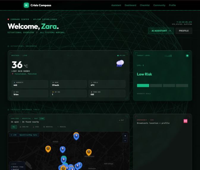 Crisis Compass – screenshot 4