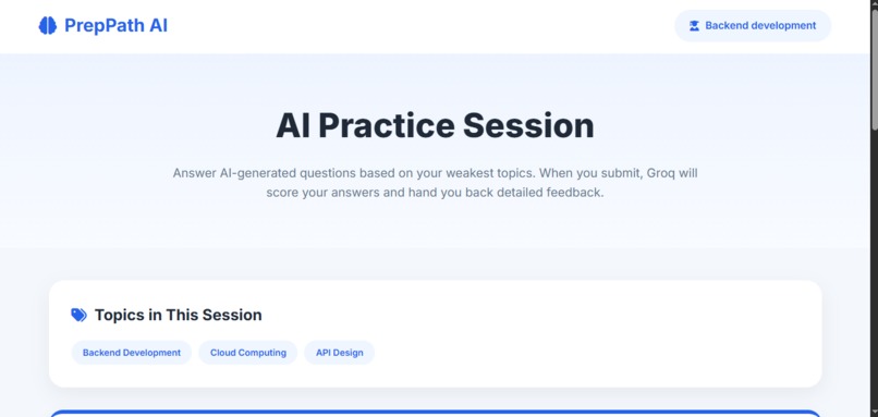 PrepPath AI – screenshot 8