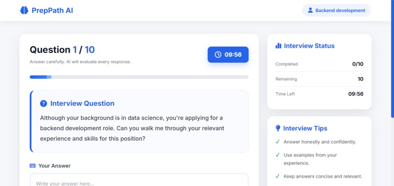 PrepPath AI – screenshot 3