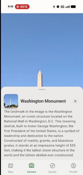 LandmarkLens – screenshot 2