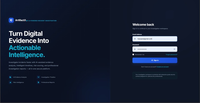 ArtifactX – screenshot 2