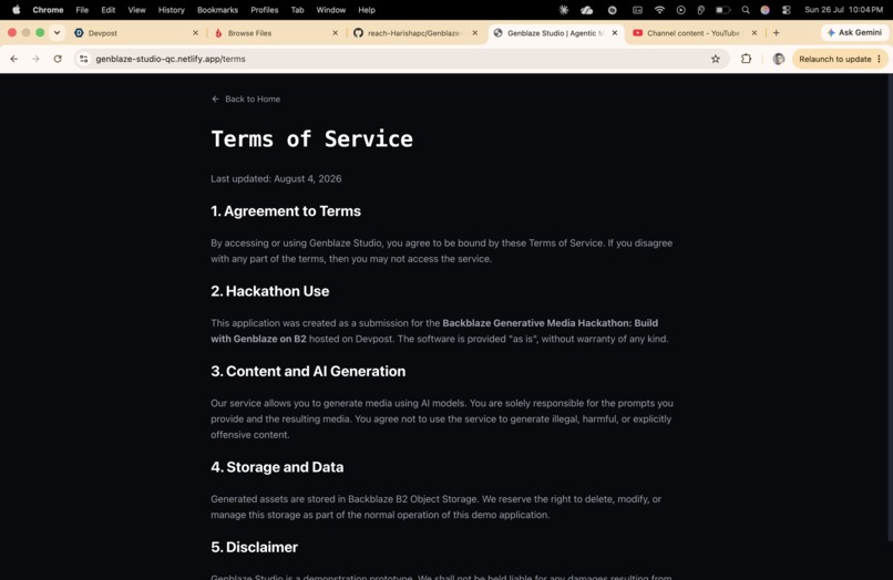Genblaze Studio QC – screenshot 4