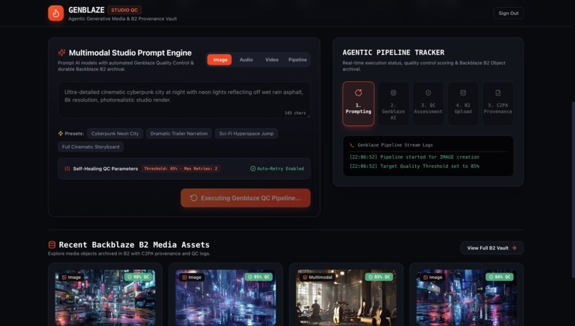 Genblaze Studio QC – screenshot 12