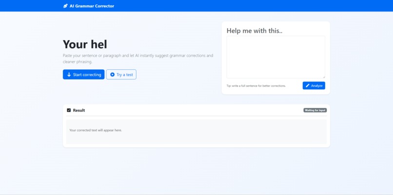 Ai Grammar Corrector – screenshot 2