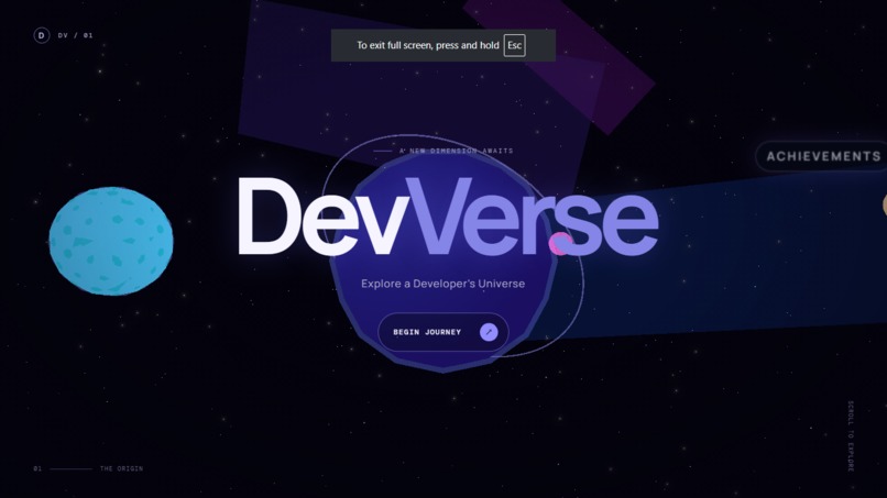 DevVerse – screenshot 2
