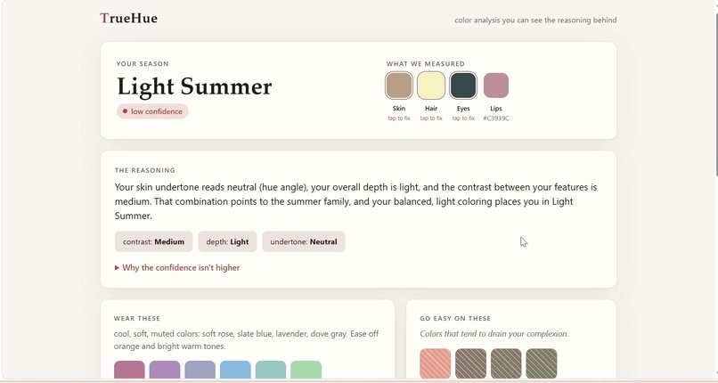 TrueHue – screenshot 1