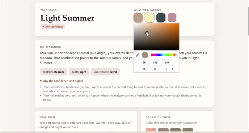 TrueHue – screenshot 2