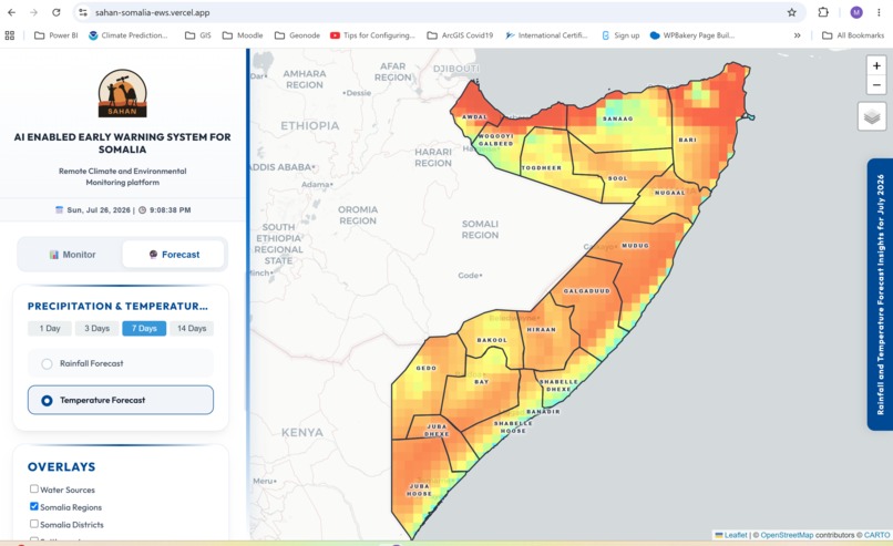 Sahan – AI Enabled  Early Warning System for Somalia – screenshot 4
