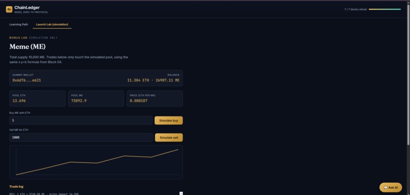 Chain Ledger, Web3, Zero to Protocol – screenshot 1