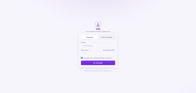AuraScribe – screenshot 1