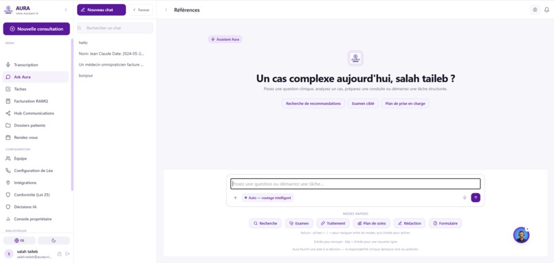 AuraScribe – screenshot 2