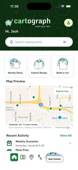 CARTograph – screenshot 2