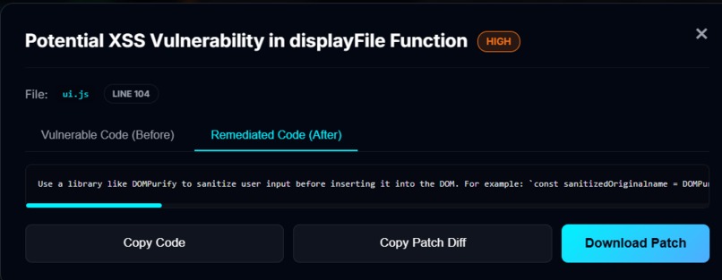 CodeShield-AI – screenshot 5