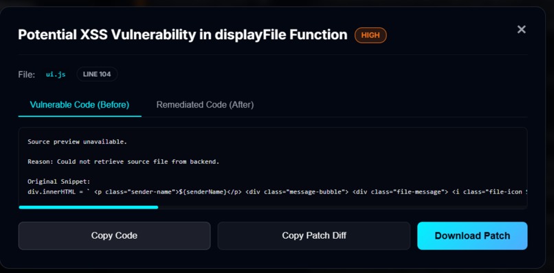 CodeShield-AI – screenshot 4