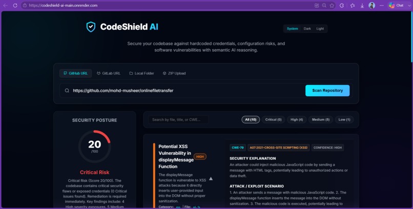 CodeShield-AI – screenshot 3