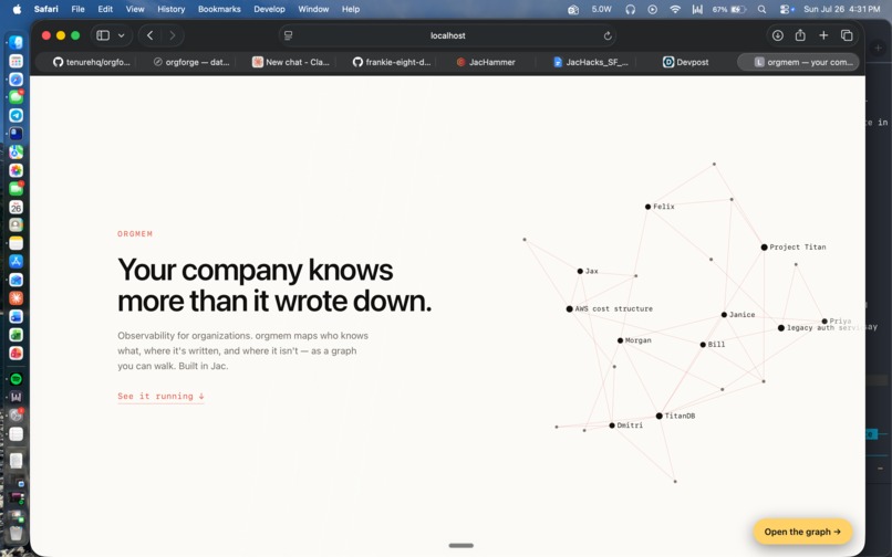 OrgMem – screenshot 1