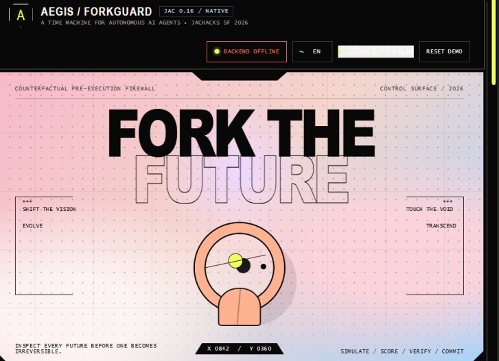 AEGIS ForkGuard – screenshot 1