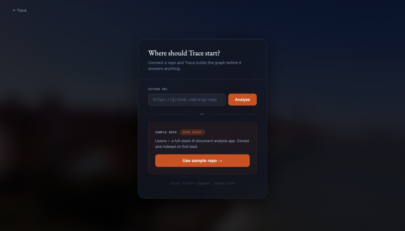 Trace – screenshot 2