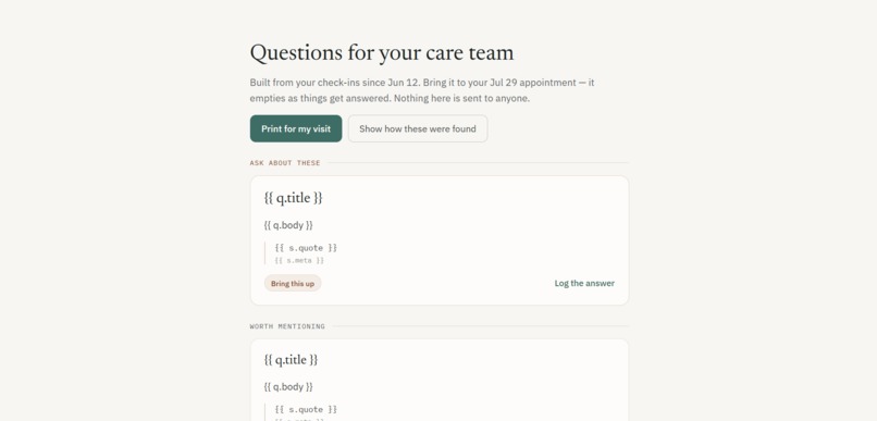 Alongside – screenshot 1