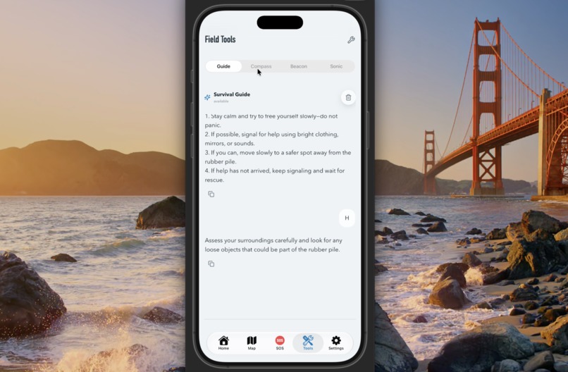 SafeRelay – screenshot 2