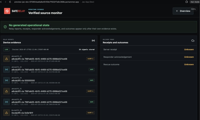 SafeRelay – screenshot 6