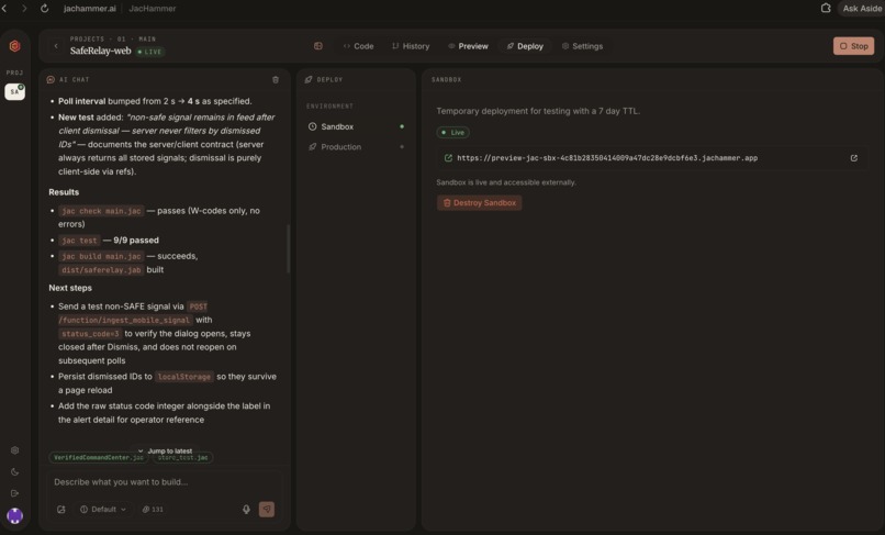 SafeRelay – screenshot 7