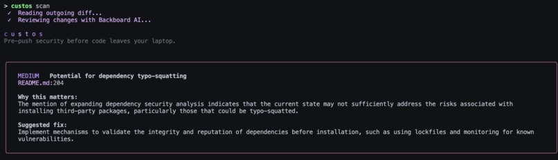 custos – screenshot 3