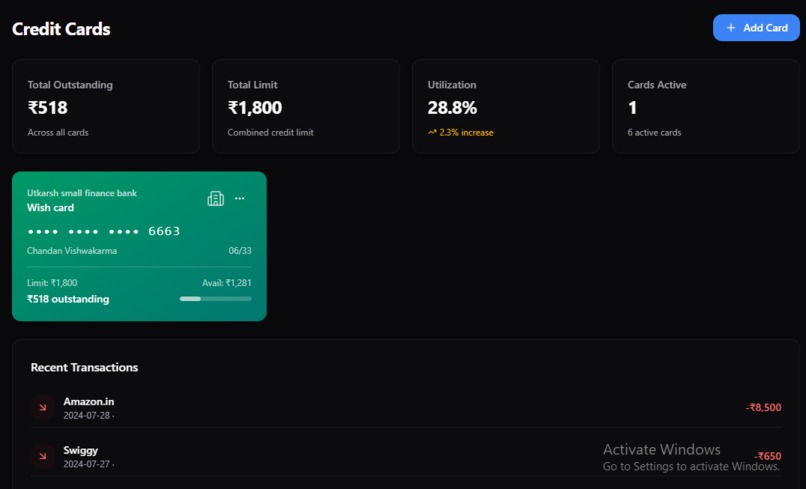 FinanceOs – screenshot 4