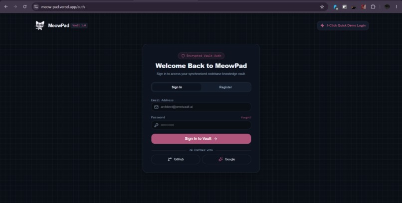 MeowPad – screenshot 1
