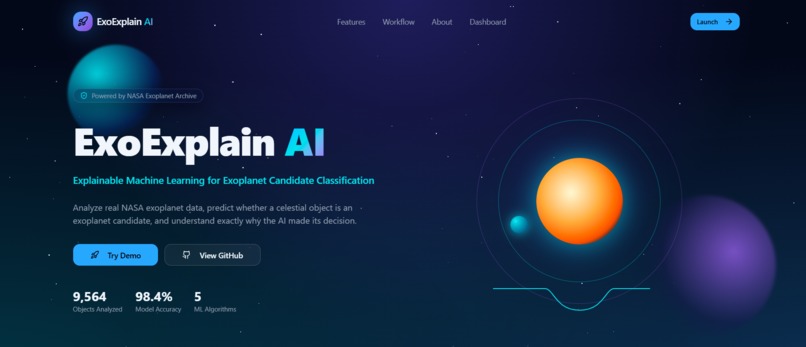 ExoExplain AI – screenshot 1