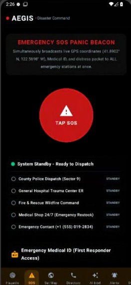Ai Disaster dictation & Early warning app. – screenshot 2