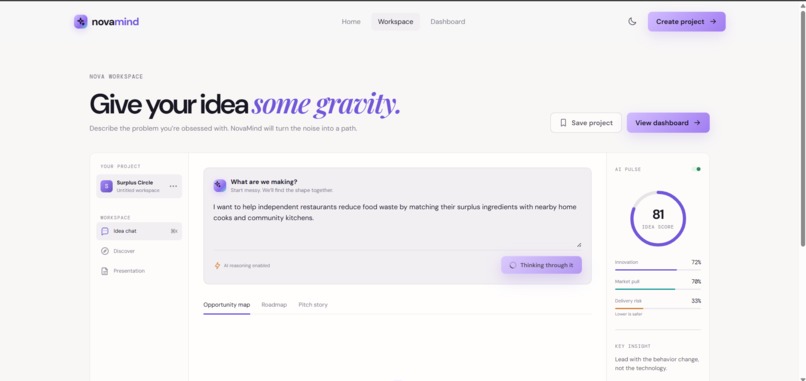 NovaMind - AI Innovation Platform – screenshot 3