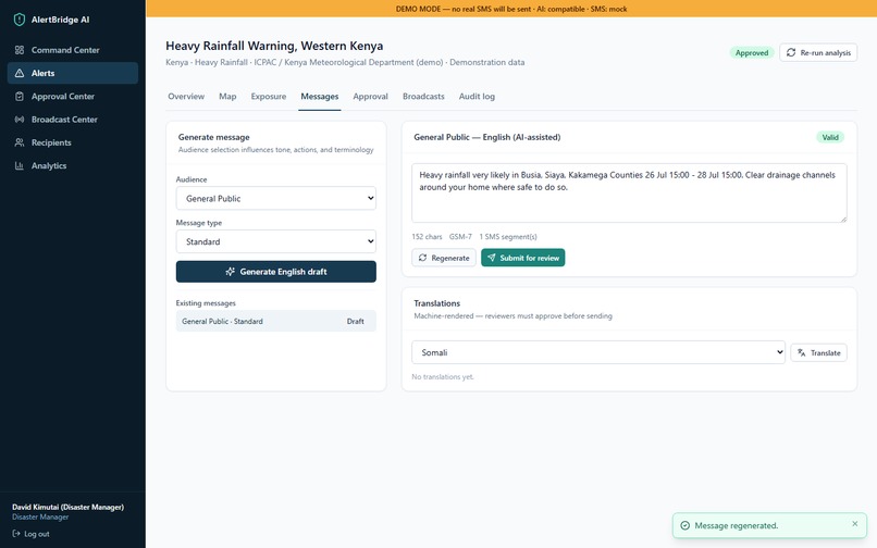 AlertBridge AI – screenshot 6