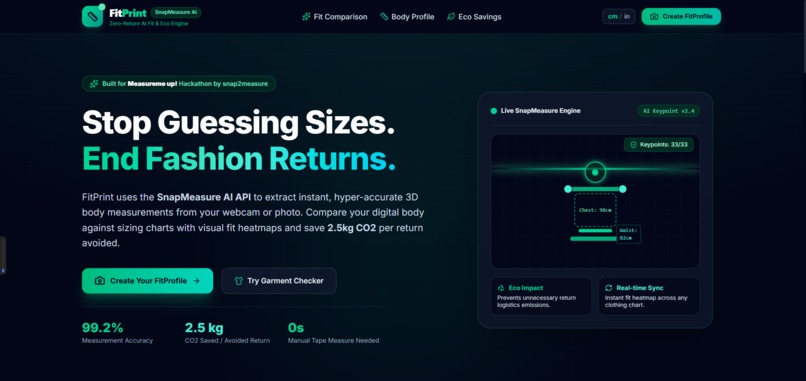 FitPrint – screenshot 1