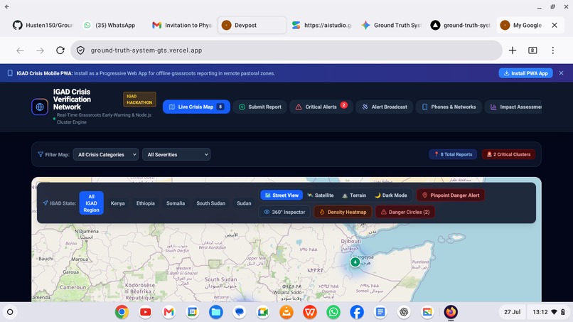 Ground Truth System GTS – screenshot 1